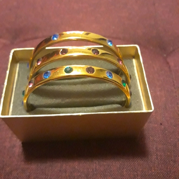 Bangle Bracelets set of 3